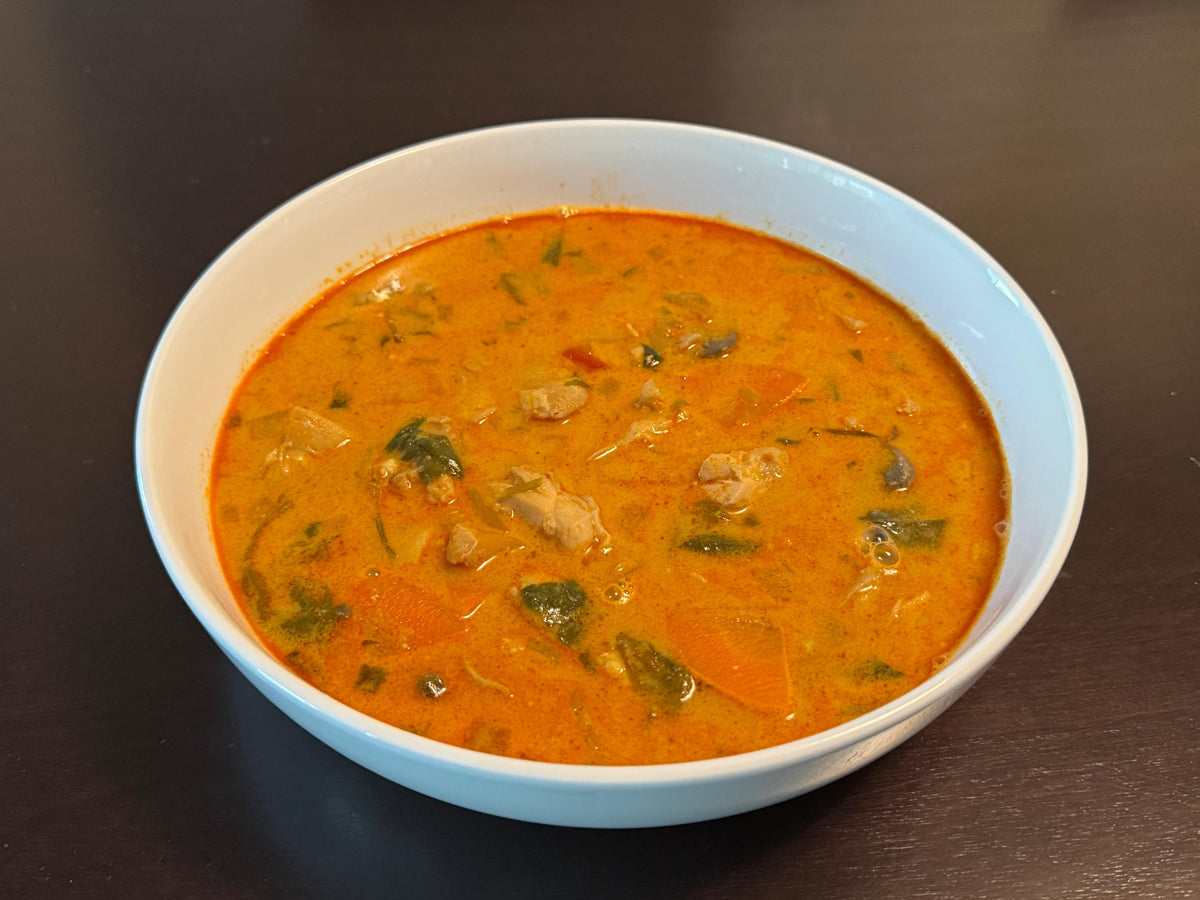 Thai Coconut Curry Soup